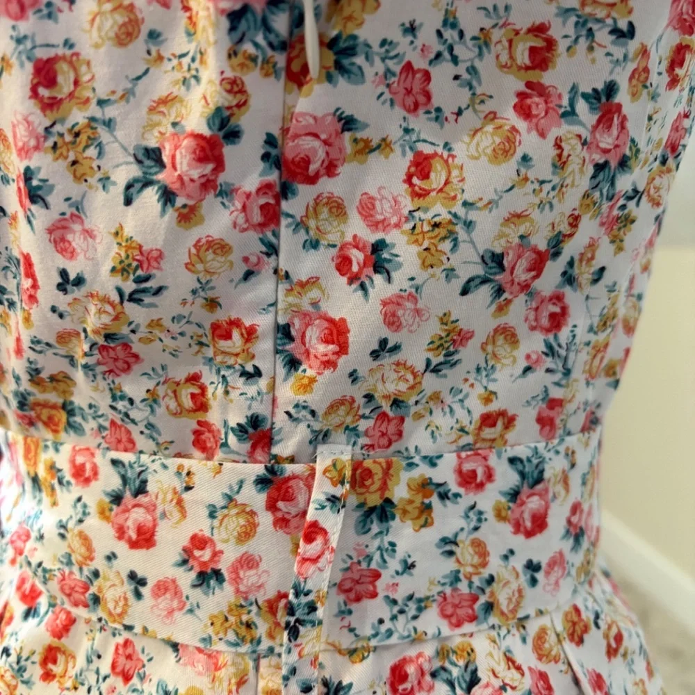 NWT Lindy Bop Floral Dress Small - Picture 3 of 13